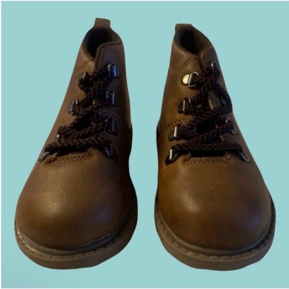 ⏱️2/$15 Carter’s Brown Kids Shoes NWOB - Picture 1 of 4